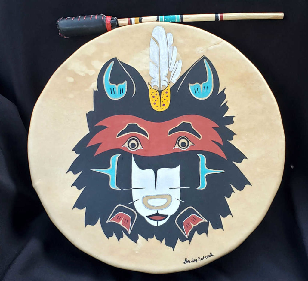 Wolf Dancer Drum